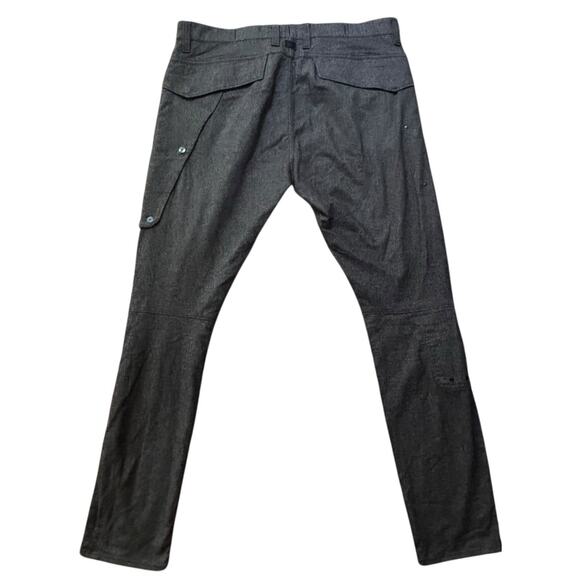 G Star Raw Citishield 3D Cargo Slim Tapered Jean Gray Jean Pant Zippers 38x34** - Picture 2 of 7